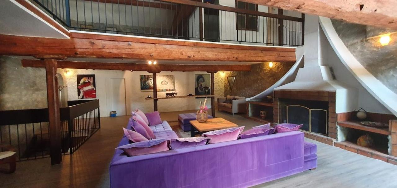 Gite De 420 Metres Carres Dans Chateau L'Ange Au Violon Jusqu'A 13 Couchages Conques-sur-Orbiel ภายนอก รูปภาพ