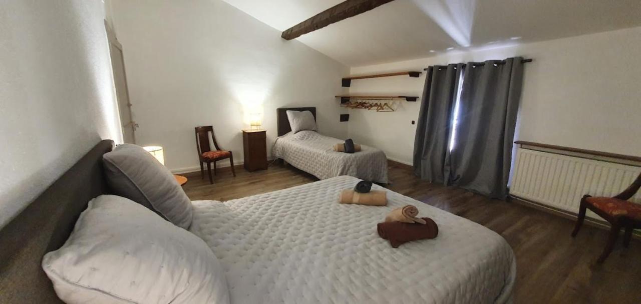 Gite De 420 Metres Carres Dans Chateau L'Ange Au Violon Jusqu'A 13 Couchages Conques-sur-Orbiel ภายนอก รูปภาพ