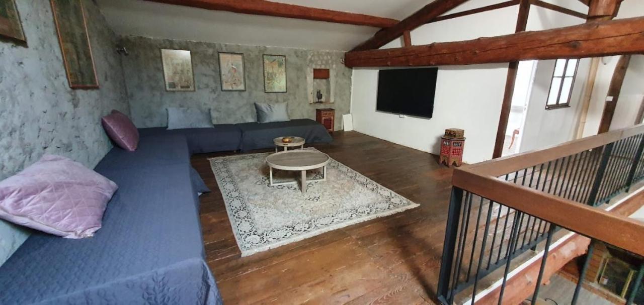 Gite De 420 Metres Carres Dans Chateau L'Ange Au Violon Jusqu'A 13 Couchages Conques-sur-Orbiel ภายนอก รูปภาพ