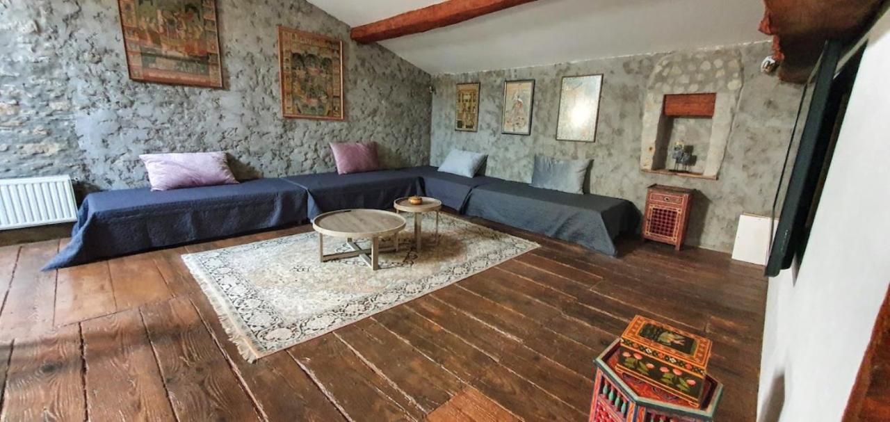 Gite De 420 Metres Carres Dans Chateau L'Ange Au Violon Jusqu'A 13 Couchages Conques-sur-Orbiel ภายนอก รูปภาพ