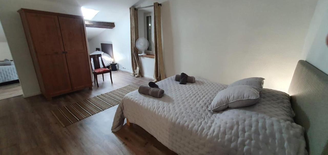 Gite De 420 Metres Carres Dans Chateau L'Ange Au Violon Jusqu'A 13 Couchages Conques-sur-Orbiel ภายนอก รูปภาพ